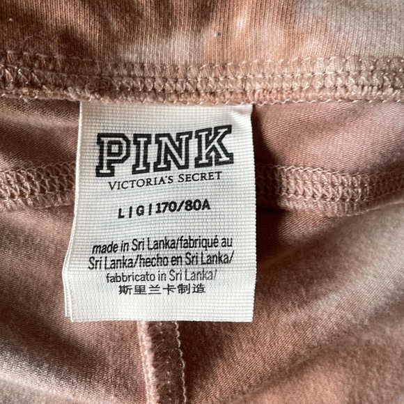 PINK by Victoria’s Secret cotton high-waist V crossover leggings in full length - Picture 5 of 8